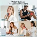 Handheld Red Light Therapy with Stand,Near Infrared Light Therapy Devices for Pain Relief Joint and Muscle Pain for Pets(4 * 808nm+14 * 650nm) - Image 5