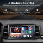 Android Car Stereo Wireless CarPlay & Android Auto, 7" QLED 8-Core Car Stereo Receivers, DriveChat AI Assistant & Split-Screen, Built-in 4G LTE, WiFi/Dual BT/USB Tethering, GPS Tracking, HD LRV, SCVC - Image 3