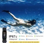 Fitness Tracker Watch, 4-7 Day Battery Life, Pedometer, Blood Oxygen, Heart Rate, Sleep & Stress Monitoring, Waterproof, Stopwatch, Remote Photo Taking, Activity Tracker for Men and Women - Image 5