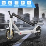 E Scooter for Adults 19-22 MPH 350/500W Motor 281/441Wh Battery,8.5"/10" Tires,Motorized Scooter Up to 22 Miles Range, Foldable Scooter with Double Shock Absorption/Bearing 265 LBS/APP Control - Image 5