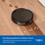 Tapo Ultra-Slim LiDAR Smart Navigation Robot Vacuum and Mop, 5300Pa Max, 97%+ Dust Pickup, Customizable Cleaning, Self-Charging, Works w/Alexa & Google Home, RV20 Max - Image 4