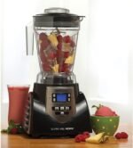 JLA-8 Professional Countertop Blender, Emulsifier 1200-Watt with 60-oz BPA Free Jar Stainless Steel Blades for Frozen Drinks, Smoothies, Sauces & More, Black - Image 4