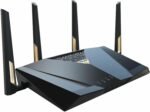 ASUS RT-BE88U Dual-Band WiFi 7 AiMesh Extendable Performance Router, 4K-QAM, MLO, Dual 10G Ports, SFP+, 4X 2.5G Ports, 4X 1G Ports, 34G WAN/LAN Capacity, Network Security, Built-in VPN - Image 5