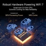 ASUS RT-BE88U Dual-Band WiFi 7 AiMesh Extendable Performance Router, 4K-QAM, MLO, Dual 10G Ports, SFP+, 4X 2.5G Ports, 4X 1G Ports, 34G WAN/LAN Capacity, Network Security, Built-in VPN - Image 6