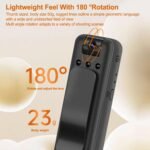 Generic 1080p Action Camera, 180 Wide-Angle, Infrared Night Vision, Motion Stabilization, Portable & Anti-Shake, Suitable for Outdoor Sports, Work, and Driving Recording - Image 3