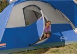 Coleman Montana Camping Tent, 6/8 Person Family Tent with Included Rainfly, Carry Bag, and Spacious Interior, Fits Multiple Queen Airbeds and Sets Up in 15 Minutes - Image 5