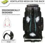 King'sGuard 70L Camping Hiking Backpack Tactical Backpack Military Molle Rucksack Backpack for Outdoor - Image 6