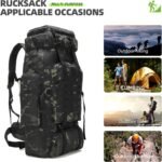 King'sGuard 70L Camping Hiking Backpack Tactical Backpack Military Molle Rucksack Backpack for Outdoor - Image 7