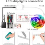 DAYBETTER LED Strip Lights 100ft, Smart Lighting with App Remote Control, RGB LED Lights for Bedroom, Music Sync Color Changing for Room Home Decor Party (1 Roll) - Image 3
