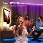 DAYBETTER LED Strip Lights 100ft, Smart Lighting with App Remote Control, RGB LED Lights for Bedroom, Music Sync Color Changing for Room Home Decor Party (1 Roll) - Image 4