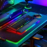 Razer BlackWidow V4 Pro Wired Mechanical Gaming Keyboard: Orange Switches Tactile & Quiet - Doubleshot ABS Keycaps - Command Dial - Chroma RGB - Magnetic Wrist Rest - Snap Tap - Image 5