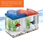 Aqueon Betta Puzzle Aquarium Fish Tank Kit, Blue, Half Gallon - Image 5