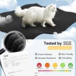 Boneless Couches for Living Room, L-Shaped Cloud Couch with Oversized Chaise, Modular Sectional Couch w/Deep Seat, Corduroy Comfy Sofa, No Assembly Couches for Bedroom & Apartment, Black - Image 4