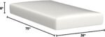 NapQueen 8 Inch Twin Size Mattress, Bamboo Charcoal Memory Foam Mattress, Bed in a Box - Image 3