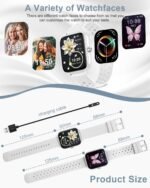 Smart Watches for Women Men [Make/Answer Calls/AI Voice/Female Health] Android Phones iPhone Compatible, 1.83”Fitness Tracker Watch for Women Activity Trackers and SmartWatch, 120+ Sport Modes - Image 6