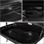 Heavy Duty Rooftop Cargo Carrier ABS Lockable Car Roof Rack Cargo Carrier, Capacity 110 LBS, 53 X 34 X 15 Inches, Black - Image 5