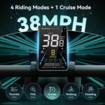 Jasion RetroVolt Pro Electric Bike for Adults, [2000W Peak Motor & 38 MPH & 90-Miles], 52V 20AH Removable Battery, Hydraulic Brakes EBike, 20'' X 4'' Fat Tire Electric Dirt Bike - Image 5