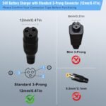 24V Charger for Electric Scooter Razor MX350 Electric Scooter Dirt Bike E100 E175 E200 E200S E300 E300S E500 Pocket Mod, Sports Mod and Dirt Quad - Image 3