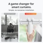SwitchBot Automatic Curtain Opener - Bluetooth Remote Control Smart Curtain with App/Timer, Upgraded High-Performance Motor, Add SwitchBot Hub to Work with Alexa, Google Home, HomeKit - Image 4