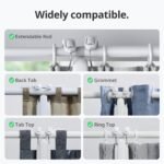 SwitchBot Automatic Curtain Opener - Bluetooth Remote Control Smart Curtain with App/Timer, Upgraded High-Performance Motor, Add SwitchBot Hub to Work with Alexa, Google Home, HomeKit - Image 5