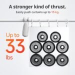 SwitchBot Automatic Curtain Opener - Bluetooth Remote Control Smart Curtain with App/Timer, Upgraded High-Performance Motor, Add SwitchBot Hub to Work with Alexa, Google Home, HomeKit - Image 6