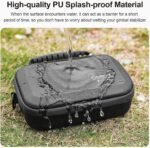 Skyreat Osmo Mobile 7P Case,PU Leather Portable Storage OM 7P / OM 8 Case Shoulder Bag for DJI Osmo 8/7 Smartphone Gimbal Stabilizer Accessories - Image 4