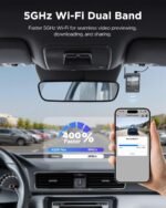 VIOFO A229 Plus Dash Cam Front and Rear, Dual STARVIS 2 Sensors, 2 Channel HDR, 1440P+1440P Voice Control Car Dash Camera, 5GHz Wi-Fi, Support 512GB Max, Voice Control, Ultra-Precise GPS - Image 4
