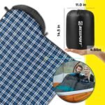 Bessport Sleeping Bag Winter | Flannel Lined 18℉ - 32℉ Extreme 3-4 Season Warm & Cool Weather Adult Sleeping Bags Large | Lightweight, Waterproof for Camping, Backpacking, Hiking - Image 6