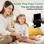 Page Turner Ring for Kindle,Remote Control for iPhone iPad Android Tablets E-Readers,Clicker Page Turner for Kindle Accessories for Camera Video Record&Shutter Selfie (Green) - Image 3