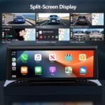 Wireless Carplay Screen for Car 2K Dash Cam, 8.1" HD Portable Car Stereo with Carplay & Android Auto, 1080P Backup Camera, Mirror Link/Bluetooth/GPS Navigation/Satellite Radio for All Vehicles - Image 5