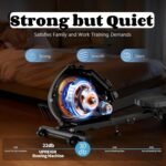 NAYSAYE Rowing Machine with LCD Display, Adjustable Resistance, Foldable Design, and [265-300] LBS Capacity for Home/Office Use - Image 3