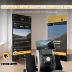 NAYSAYE Rowing Machine with LCD Display, Adjustable Resistance, Foldable Design, and [265-300] LBS Capacity for Home/Office Use - Image 6