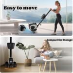 NAYSAYE Rowing Machine with LCD Display, Adjustable Resistance, Foldable Design, and [265-300] LBS Capacity for Home/Office Use - Image 7