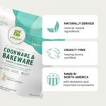 Grab Green Cookware and Bakeware Cleaner Pods,15 Pods, Tangerine Lemongrass Scent, Plant and Mineral Based, Removes Burnt-On Food, Eliminates Stains - Image 4