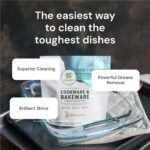 Grab Green Cookware and Bakeware Cleaner Pods,15 Pods, Tangerine Lemongrass Scent, Plant and Mineral Based, Removes Burnt-On Food, Eliminates Stains - Image 6