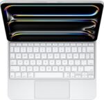 Apple iPad Magic Keyboard Case for iPad Pro 11-inch (M4), Great Typing Experience, Built-in Trackpad, Function Row, US English - White - Image 5