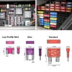 282 Pieces Car Fuses Assortment Kit - Blade Fuses Automotive - Standard & Mini & Low Profile Mini Size (2A/5A/7.5A/10A/15A/ 20A/30A/40AMP/ATC/ATO) Replacement Fuses for Marine, Auto, RV, Boat, Truck - Image 3