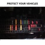 282 Pieces Car Fuses Assortment Kit - Blade Fuses Automotive - Standard & Mini & Low Profile Mini Size (2A/5A/7.5A/10A/15A/ 20A/30A/40AMP/ATC/ATO) Replacement Fuses for Marine, Auto, RV, Boat, Truck - Image 5