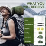 1/2/4 Person Camping Tent - Lightweight Backpacking Tent, Waterproof Windproof Easy Setup Hiking Tent, Suitable for Outdoor, Family, Camping, Hunting, Mountaineering Travel - Image 5