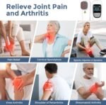 Red Light Therapy Device for Shoulder Back Knee Joint Muscle Pain Relief, 13pcs x 650nm + 3pcs x 808nm, 4 Power + 4 Timer, Handheld Cold Laser Therapy Device for Dogs Pet Horse - Image 6