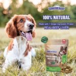 Nutri Bites Freeze Dried Beef Liver Dog & Cat Treats | Healthy Pet Training Treats or Food Topper | All Natural, Single Ingredient, High Protein | Premium Bulk Value Pack, 17.6 oz - Image 3