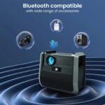 RCA - RPJ060 Portable Projector Home Theater Entertainment System - Outdoor, Built-in Handles and Speakers, Black, graphite (RPJ060-BLACK/GRAPHITE) - Image 3