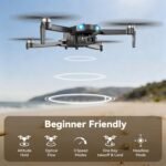 Drone with Camera for Kids 1080P HD FPV, Brushless Motor Quadcopter for Adults and Beginners, Waypoint Fly, 360°Flip, Gravity Control, Circle Fly, Auto Hover, RTF and Foldable - Image 5