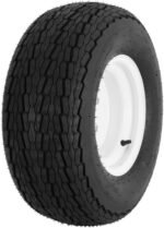 20.5x8-10 Trailer Tires on Rim - 5 Lug on 4-1/2" white Wheel - Load Range E,10PR, Set of 2 - Image 3
