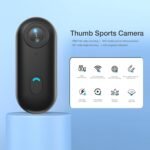 H7 64GB 1080P Thumb Action Camera, Mini Body Cameras, Wearable Pocket Vlogging Camera with Magnetic Lanyard, Small Portable Body Cam Helmet Cam for Work, Cycling, Travel, Pet Walking - Image 3