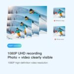 H7 64GB 1080P Thumb Action Camera, Mini Body Cameras, Wearable Pocket Vlogging Camera with Magnetic Lanyard, Small Portable Body Cam Helmet Cam for Work, Cycling, Travel, Pet Walking - Image 4