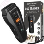 BarxBuddy 2nd Gen Dog Bark Deterrent Devices | Long Range Ultrasonic | Bark Collar Alternative | Dog Training Indoor/Outdoor | Rechargeable Anti Bark Device for Dogs (Black) - Image 3