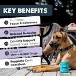 Mighty Paw Calming Chews for Dogs with Melatonin - Vet Formulated Dog Sleep Aid - Puppy & Large Pet Treats - Waggables Calm -Composure Calming Chews for Stress & Relaxation, 120 Count (Made in USA) - Image 3