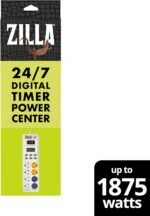 Zilla Reptile Pet Habitat Lighting & Terrarium Heat Power Center Timer, Digital - Image 10