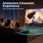 MZEIBO Sound Bar for Smart TV, 80W Bluetooth Soundbar 2 in 1 Detachable Design, Deep Bass, Home Theater Surround Sound, ARC/Optical/AUX Connections for TV/PC/Gaming/Projectors - Image 6